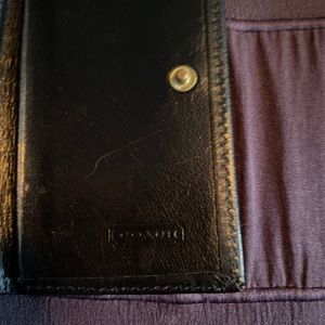 Coach trifold key case